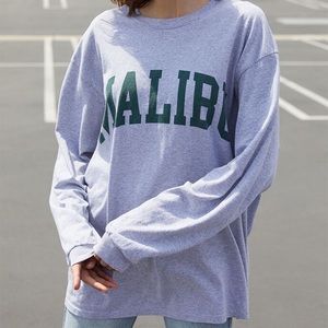 Brand new brandy melville malibu sweatshirt